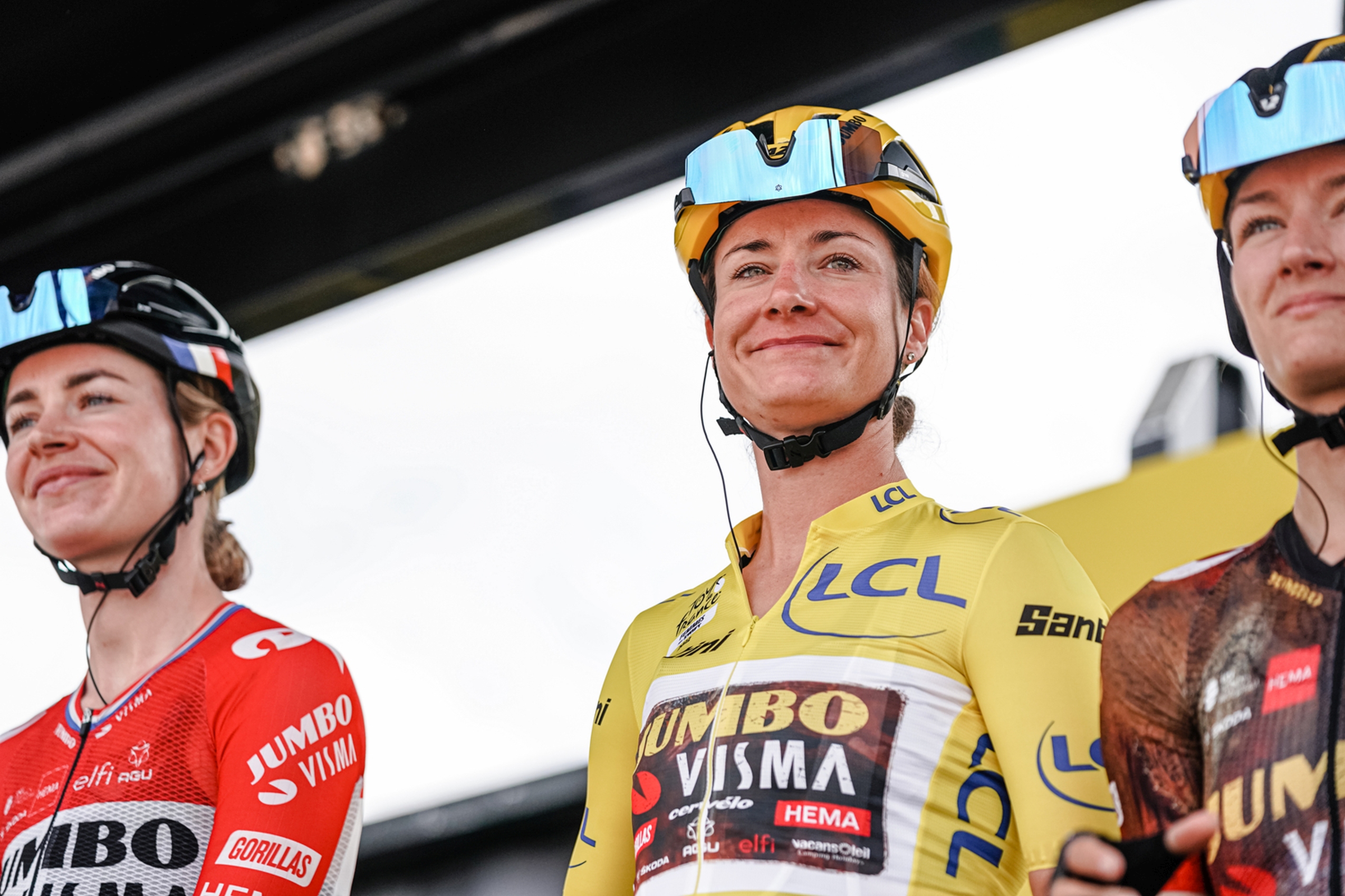 Tour of Scandinavia 2022: etap 1. Sukces Marianne Vos, Kumięga piąta