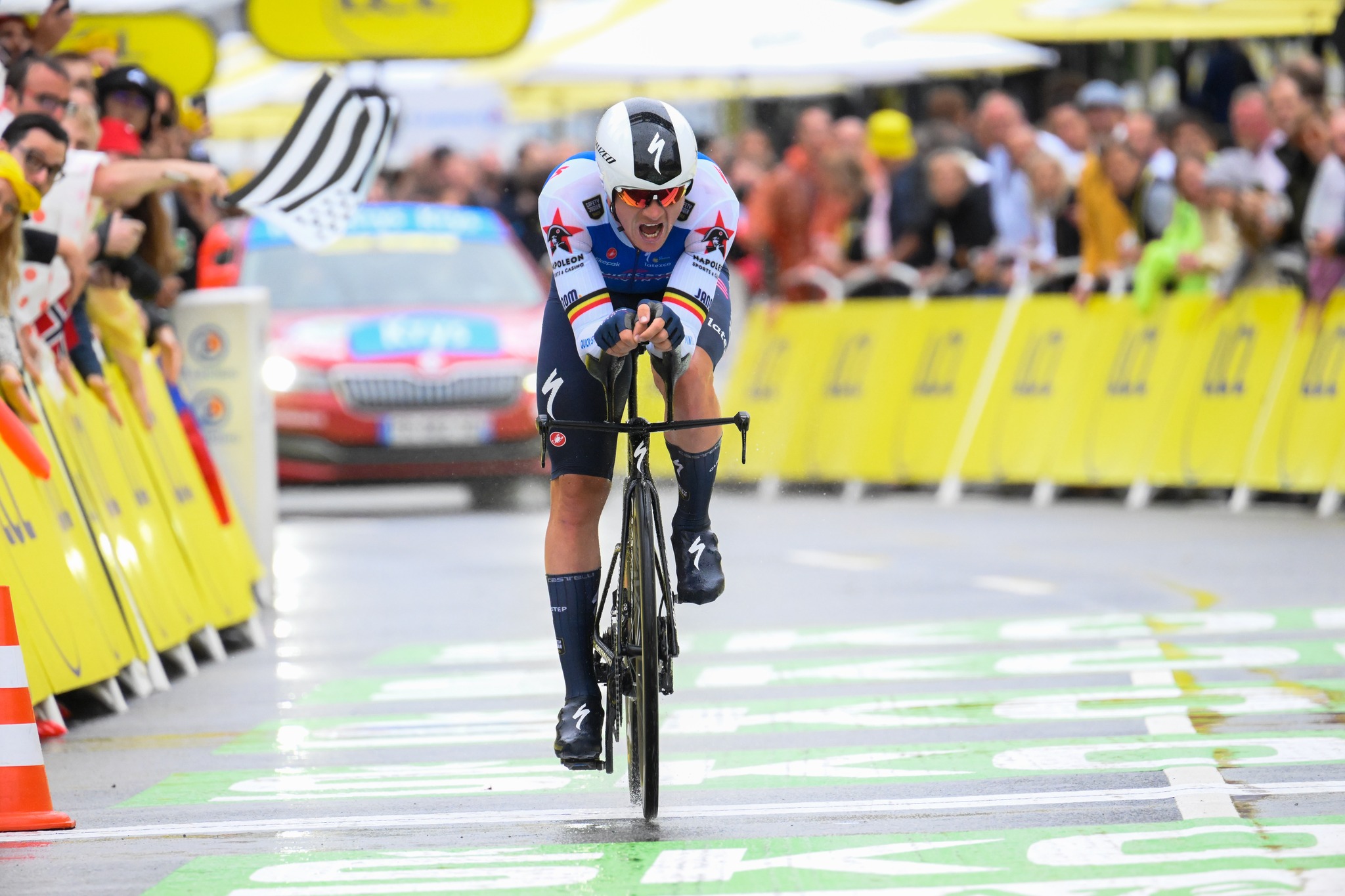 Tour de France 2022: etap 1. Yves Lampaert najlepszy w Kopenhadze