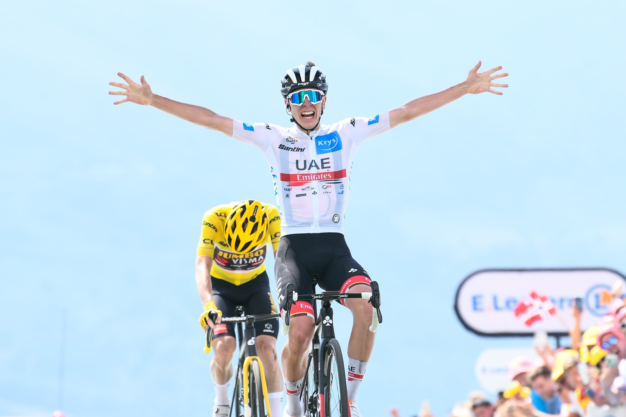 Tadej Pogacar wygrał w Peyragudes siedemnasty etap Tour de France