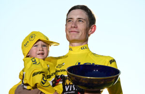Jonas Vingegaard na podium Tour de France