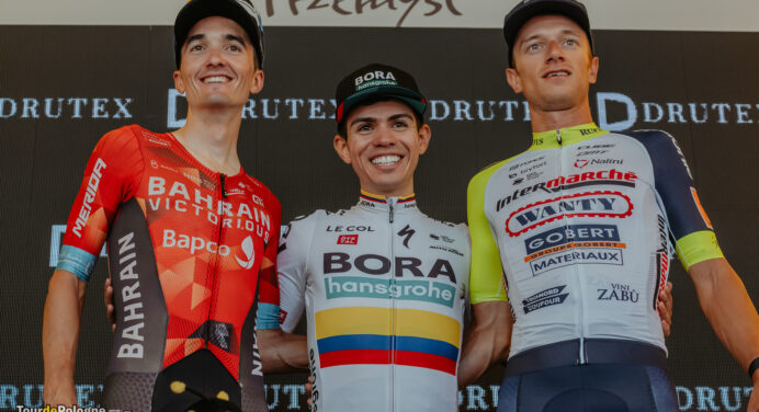 Tour de Pologne 2022: etap 3. Sergio Higuita przejmuje prowadzenie