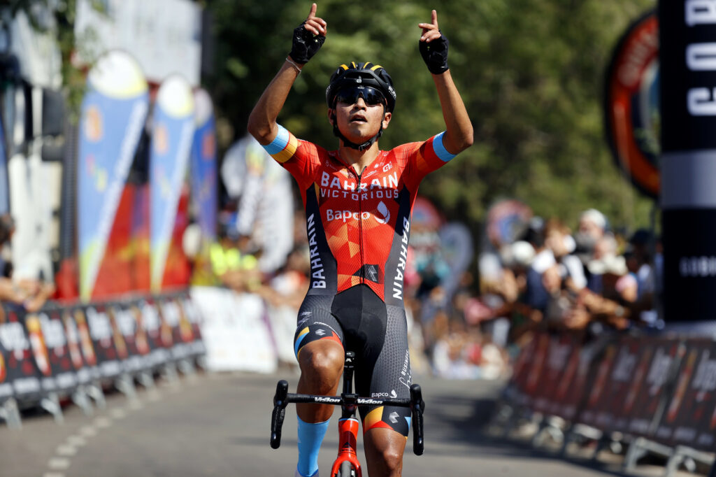 Vuelta a Burgos 2022: etap 1. Santiago Buitrago na końcowym podjeździe