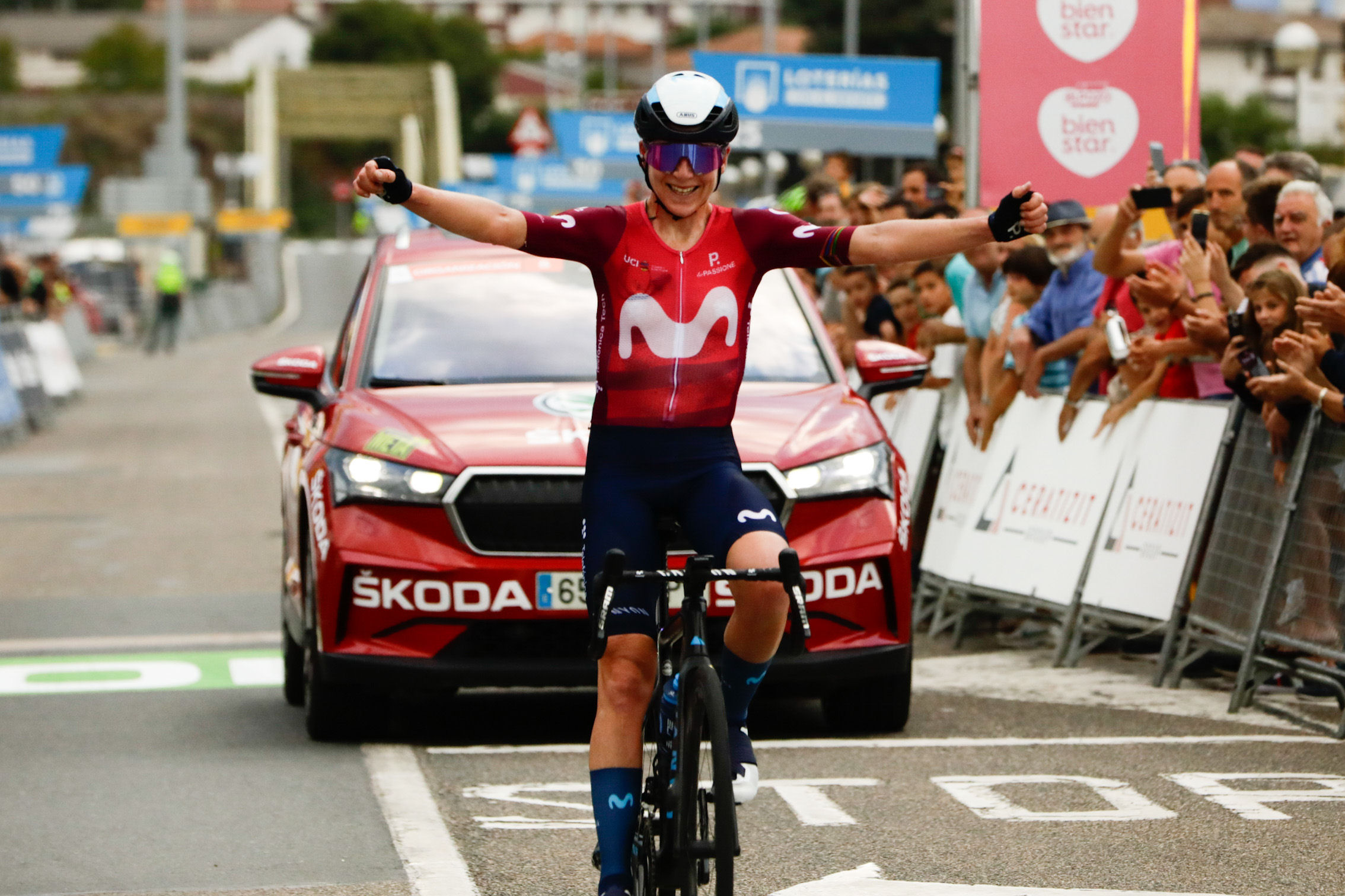 Challenge by la Vuelta 2022: etap 2. Annemiek van Vleuten gromi, Niewiadoma szósta
