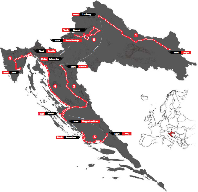 Mapa Cro Race 2022