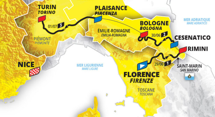 Znamy szczegóły włoskiego otwarcia Tour de France 2024