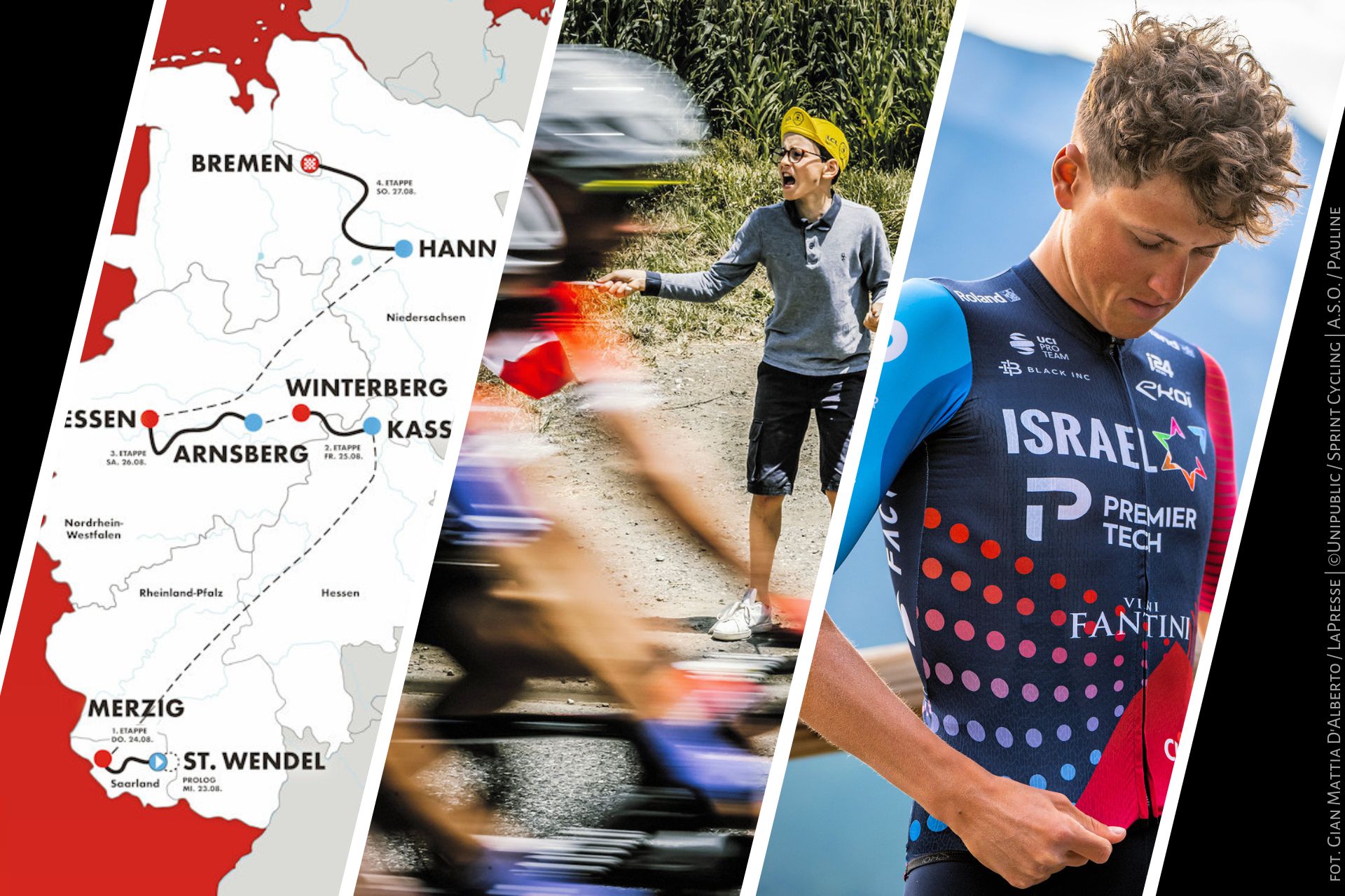 Trasa Deutschland Tour | Premiera “Tour de France: Unchained” tuż, tuż | Israel-Premier Tech zmieni koszulkę