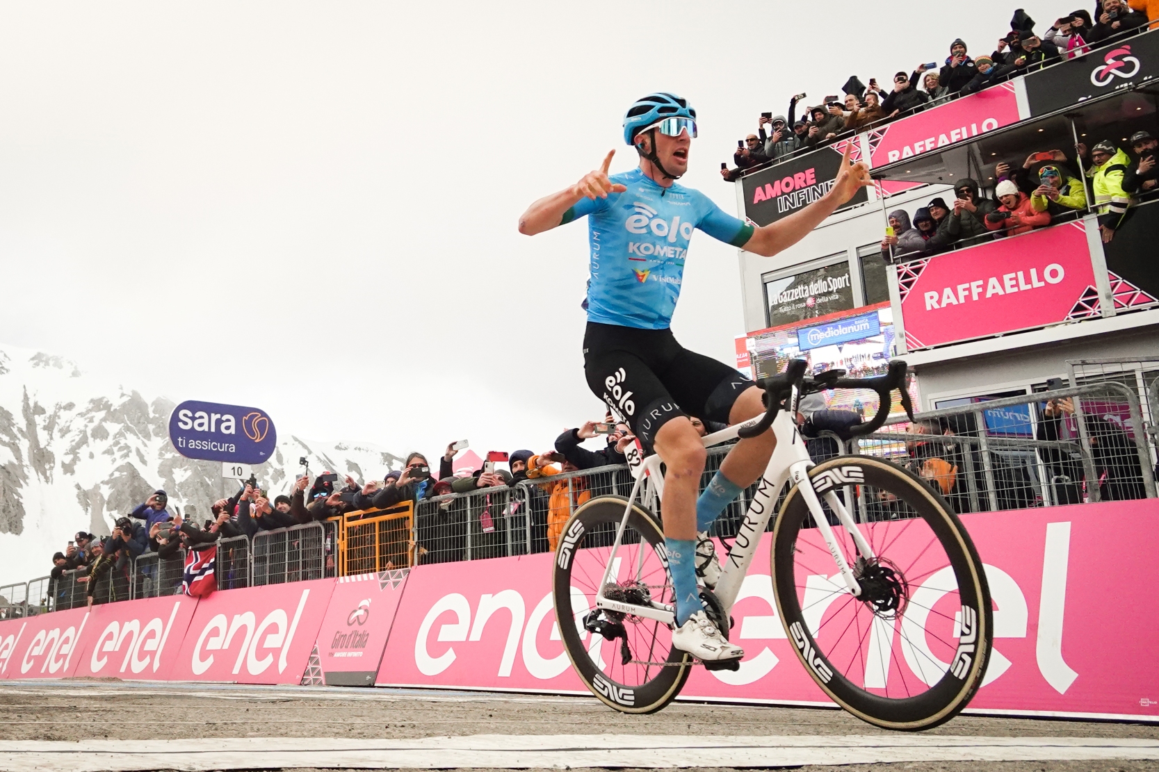 Giro d’Italia 2023: etap 7. Życiowy sukces Davide Baisa