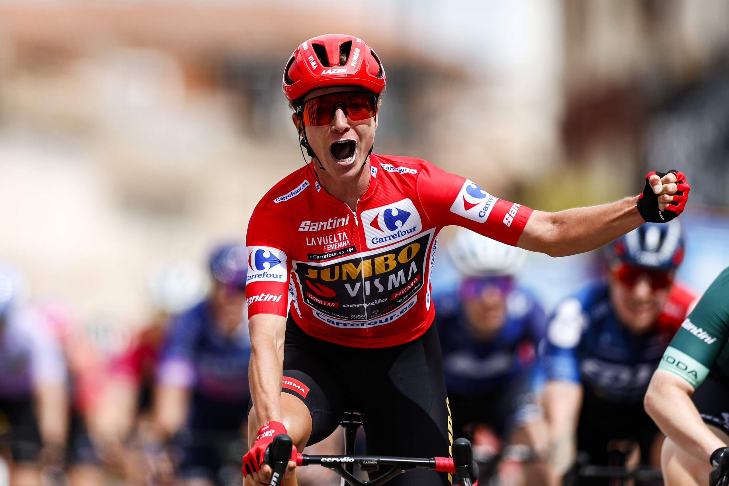 La Vuelta Femenina 2023: etap 3. Marianne Vos po batalii na wiatrach