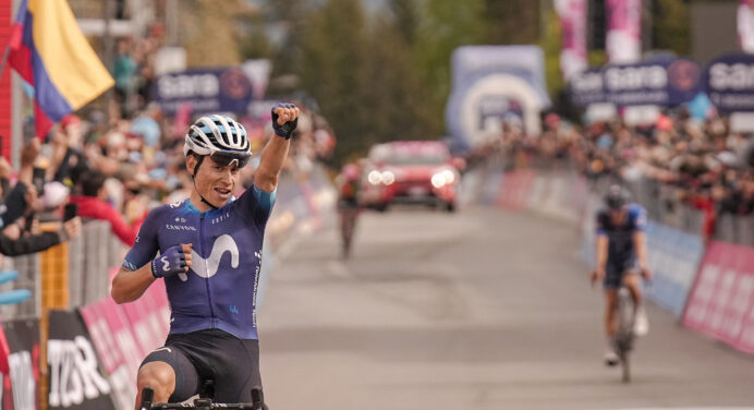 Giro d’Italia 2023: etap 13. Einer Rubio najlepszy z ucieczki