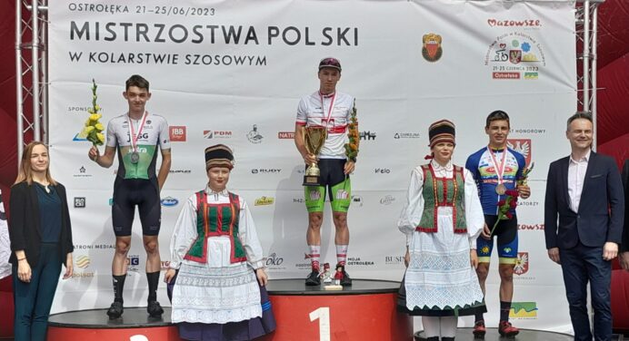 Mistrzostwa Polski 2023. Michał Strzelecki z krótkiego finiszu