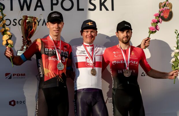 Alan Banaszek, Filip Maciejuk i Marcin Budziński na podium mistrzostw Polski w kat. elity mężczyzn