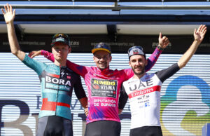 Podium Vuelta a Burgos