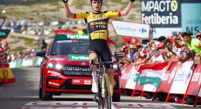 Vuelta a Espana 2023: etap 6. Zwycięstwo Seppa Kussa, Evenepoel na deskach