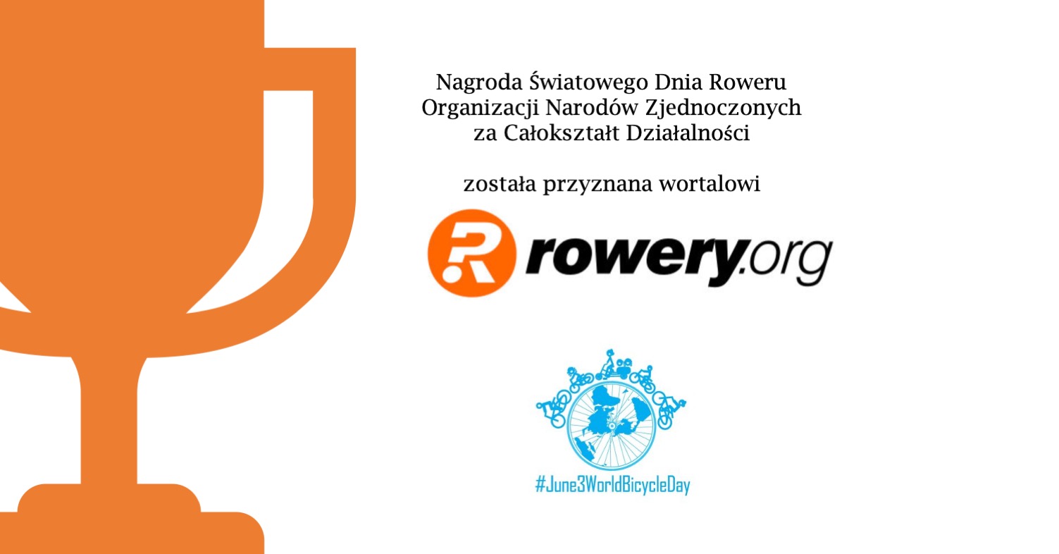 Rowery.org z Nagrodą Światowego Dnia Roweru