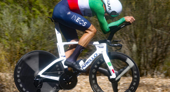 Vuelta a Espana 2023: etap 10. Filippo Ganna najlepszy w czasówce