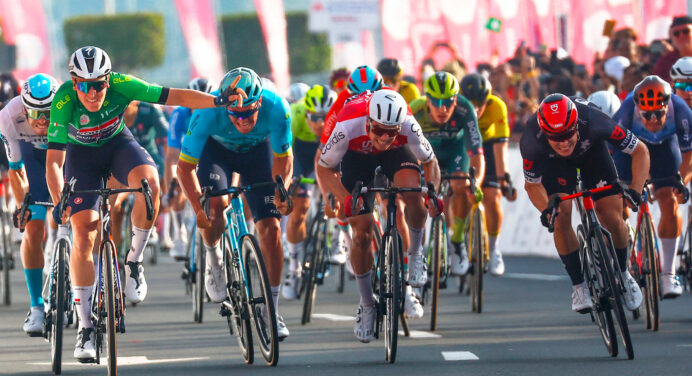 UAE Tour 2024: etap 6. Trzecie zwycięstwo Tima Merliera