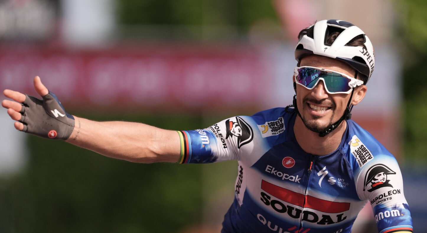 Giro d’Italia 2024: etap 12. Julian Alaphilippe po szalonym rajdzie